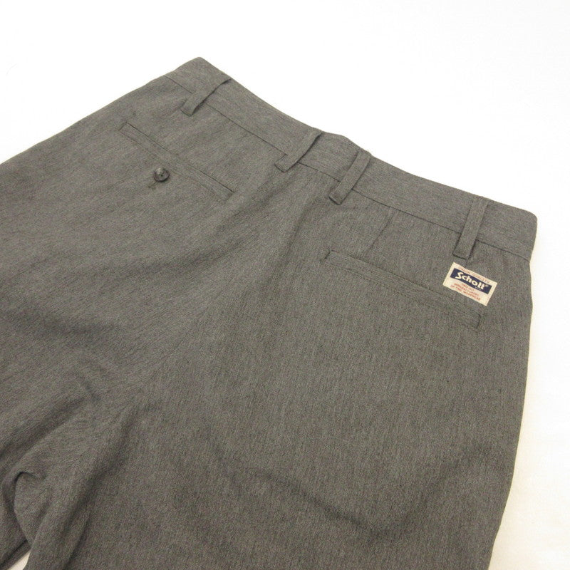 schott | ショット TC DOUBLE PLEATED WIDE PANTS チノパンツ 3116037 グレー サイズ：M
