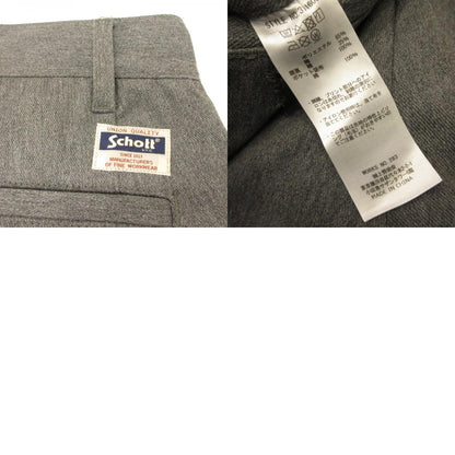 schott | ショット TC DOUBLE PLEATED WIDE PANTS チノパンツ 3116037 グレー サイズ：M