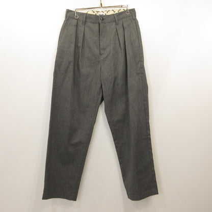 schott | ショット TC DOUBLE PLEATED WIDE PANTS チノパンツ 3116037 グレー サイズ：M