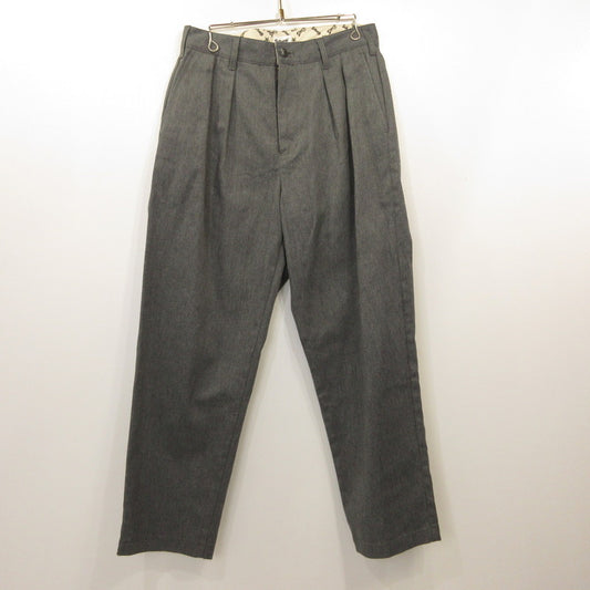 schott | ショット TC DOUBLE PLEATED WIDE PANTS チノパンツ 3116037 グレー サイズ：M