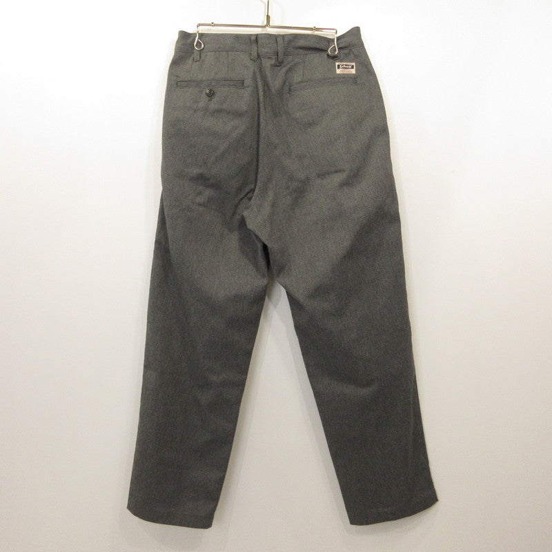 schott | ショット TC DOUBLE PLEATED WIDE PANTS チノパンツ 3116037 グレー サイズ：M