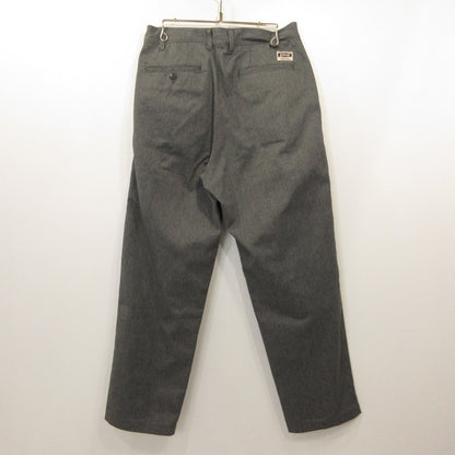 schott | ショット TC DOUBLE PLEATED WIDE PANTS チノパンツ 3116037 グレー サイズ：M