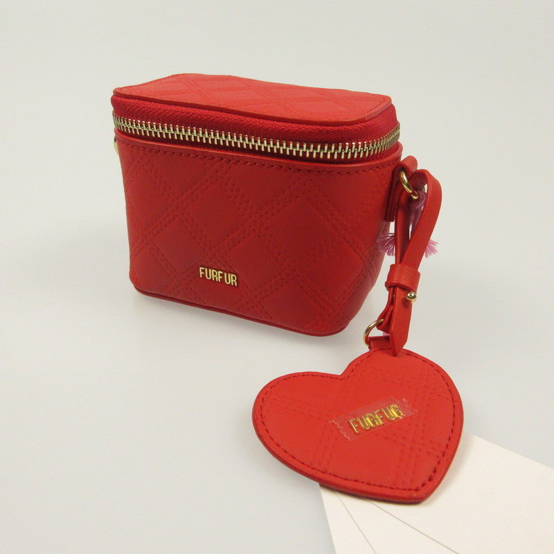 furfur | Furfur Micro Quilting Vanity Bag Shoulder Bag RWGB252503 Red