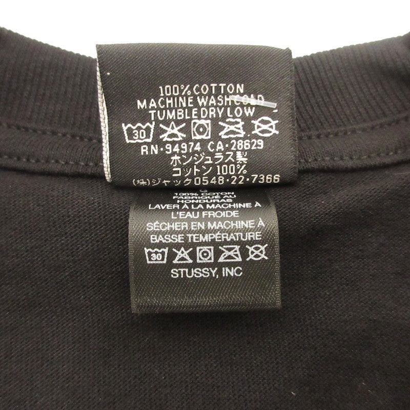 STUSSY | Stüssy WORLD TOUR TEE Short Sleeve T-Shirt 25S3903962 Black Size: L