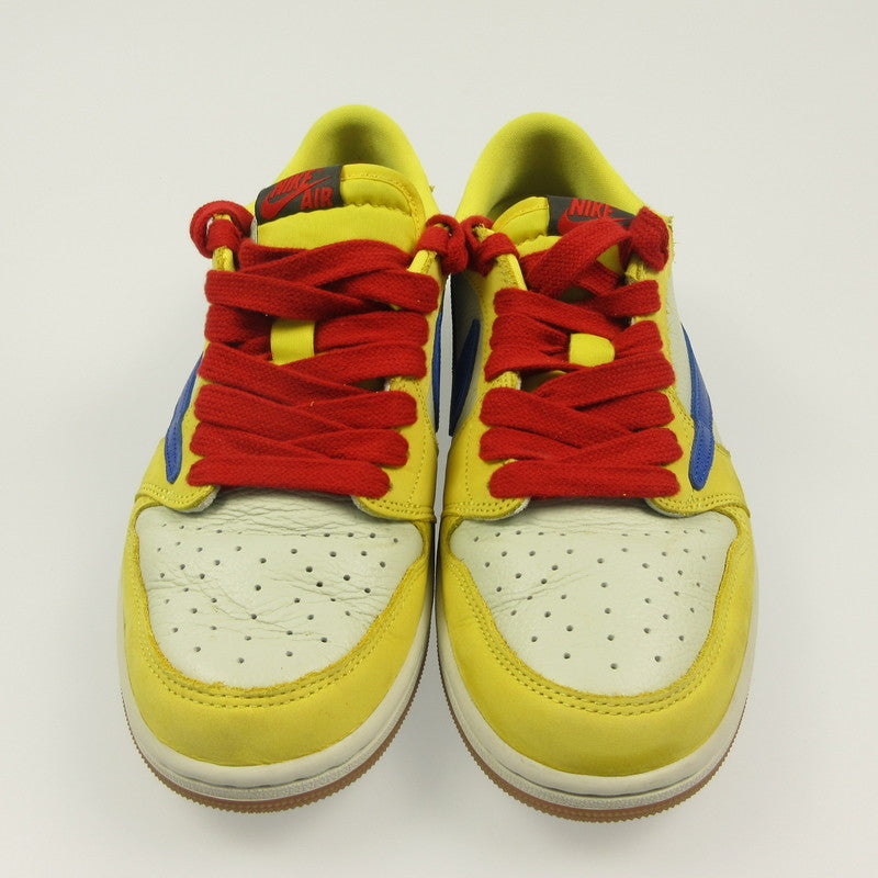 NIKE | Nike WMNS AIR JORDAN 1 LOW OG SP Canary Sneakers DZ4137-700 x Travis Scott Yellow 28.5cm