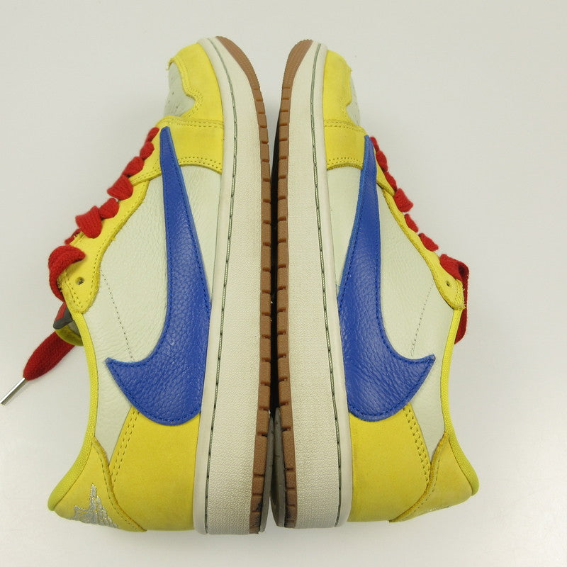 NIKE | Nike WMNS AIR JORDAN 1 LOW OG SP Canary Sneakers DZ4137-700 x Travis Scott Yellow 28.5cm