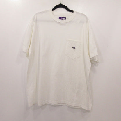 THE NORTH FACE PURPLE LABEL | ザノースフェイスパープルレーベル 7oz Pocket Tee 半袖Ｔシャツ N25SI102 ホワイト サイズ：L【姫路東店】