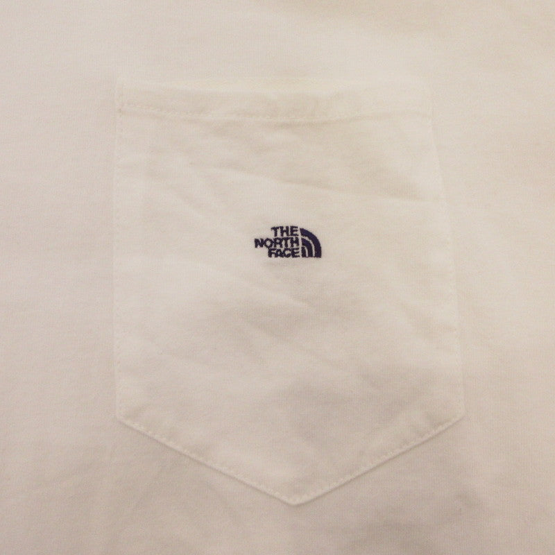 THE NORTH FACE PURPLE LABEL | ザノースフェイスパープルレーベル 7oz Pocket Tee 半袖Ｔシャツ N25SI102 ホワイト サイズ：L【姫路東店】