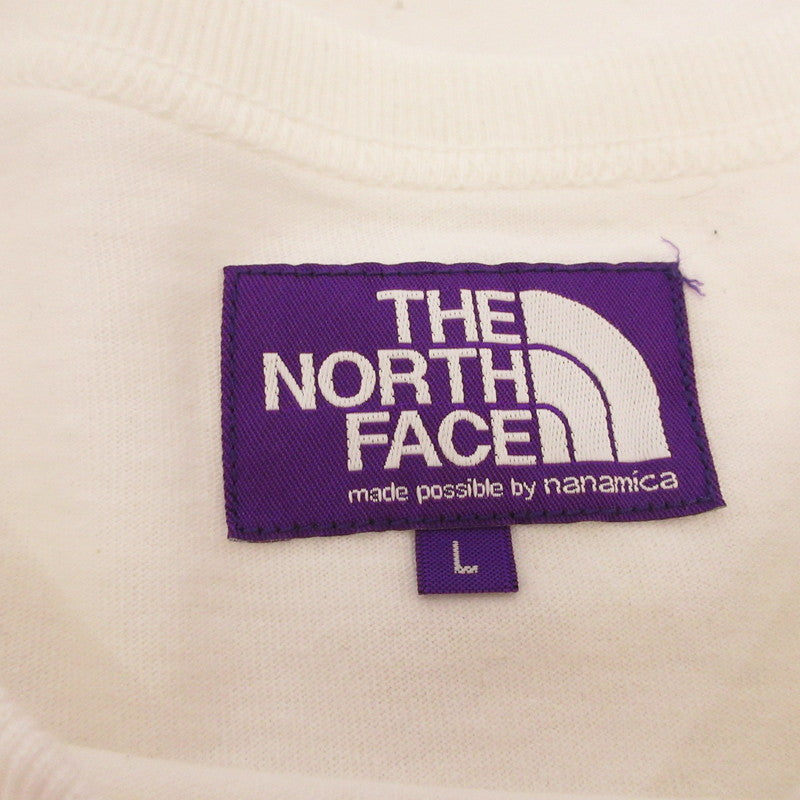 THE NORTH FACE PURPLE LABEL | ザノースフェイスパープルレーベル 7oz Pocket Tee 半袖Ｔシャツ N25SI102 ホワイト サイズ：L【姫路東店】