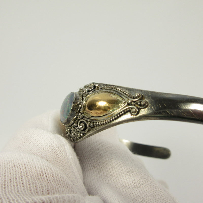 Sv925 | Precious metal, silver 925, Bali silver bangle, bangle, silver