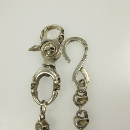 Sv925 | Precious Metal Silver 925 Wallet Chain Silver