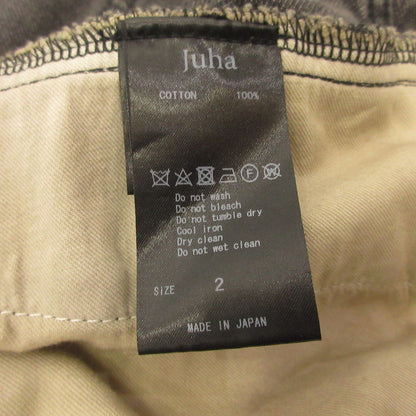 RUST WIDE DENIM PANTS Denim Pants 10210801-1 Black Size: 2