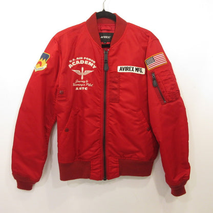 AVIREX | AVIREX FLYING CADET Military Jacket 6112104 Red Size: M