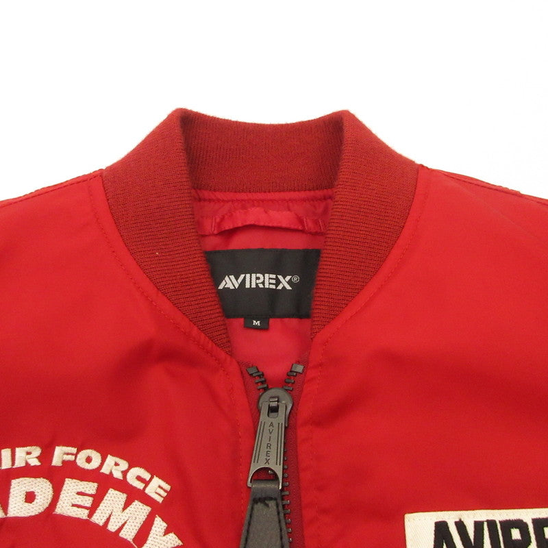 AVIREX | AVIREX FLYING CADET Military Jacket 6112104 Red Size: M