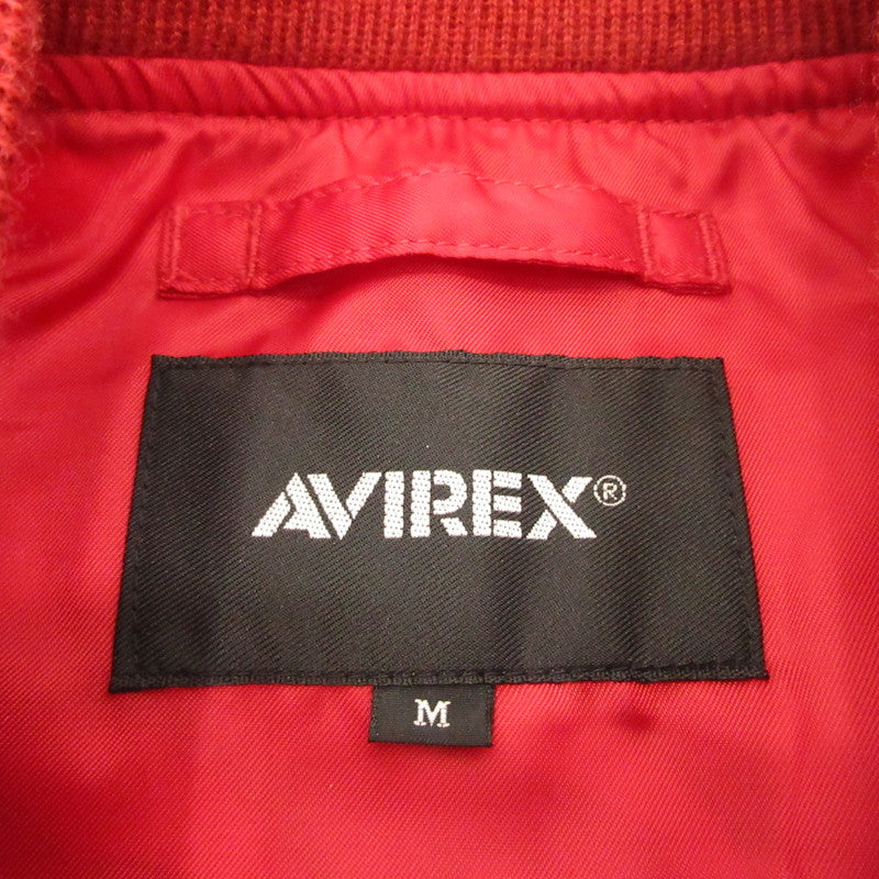 AVIREX | AVIREX FLYING CADET Military Jacket 6112104 Red Size: M