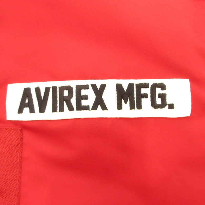 AVIREX | AVIREX FLYING CADET Military Jacket 6112104 Red Size: M