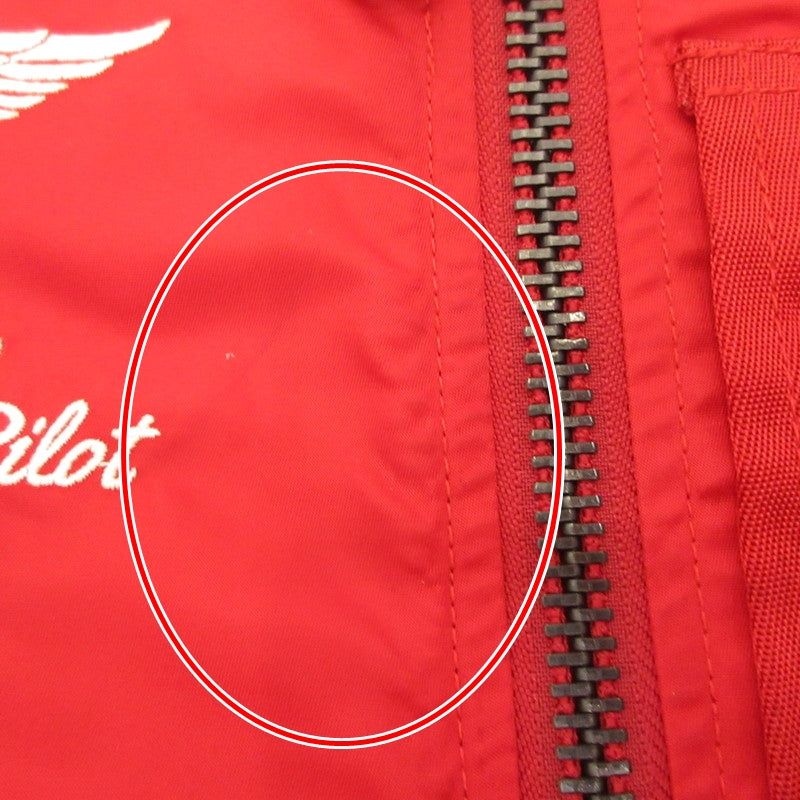 AVIREX | AVIREX FLYING CADET Military Jacket 6112104 Red Size: M