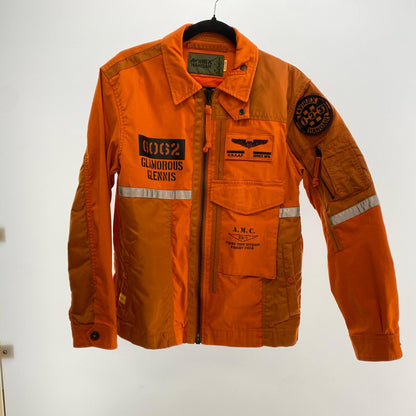 AVIREX | アヴィレックス MILITARY JACKET MACH BUSTER その他アウター 6102178 ワークジャケット オレンジ サイズ：M【姫路東店】