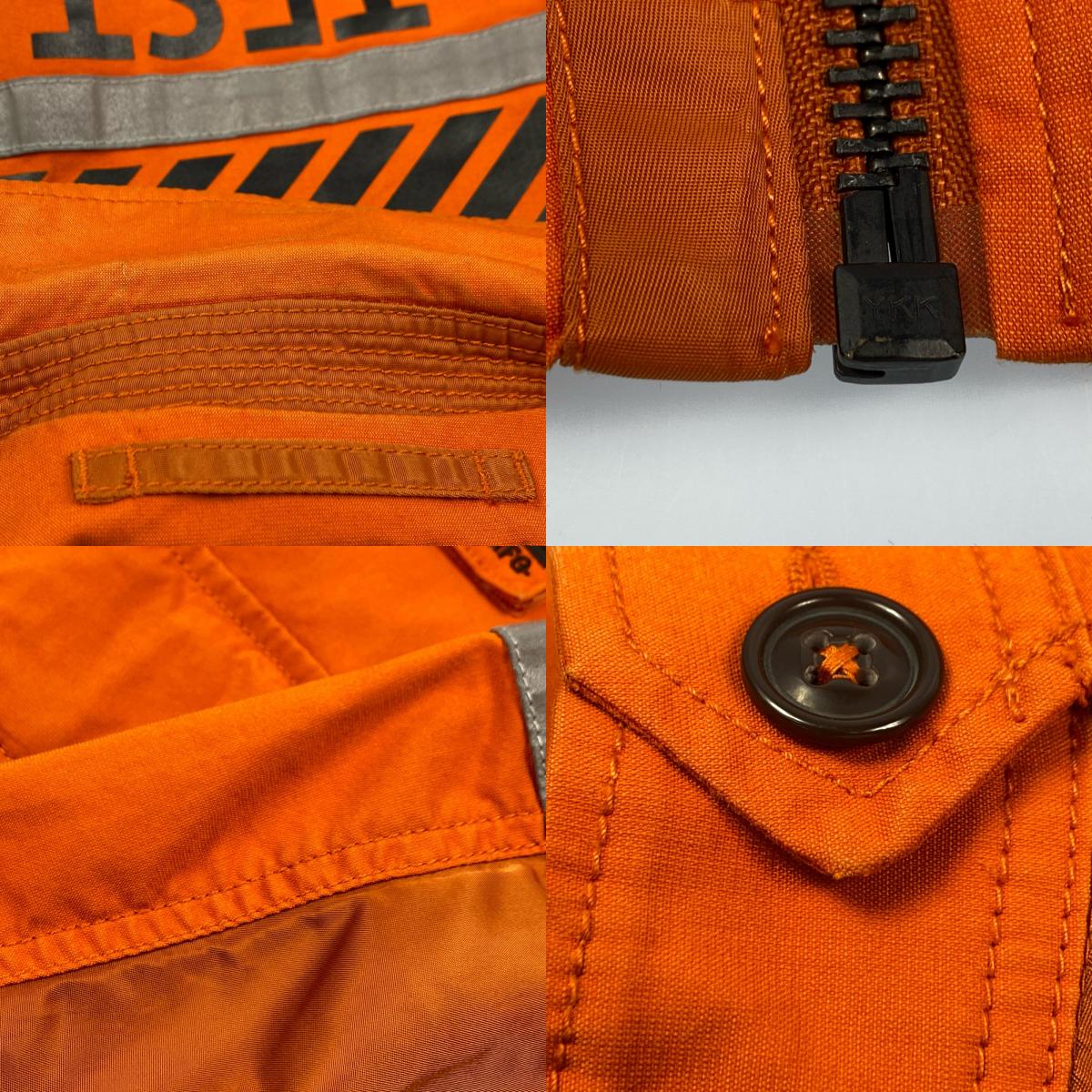 AVIREX | アヴィレックス MILITARY JACKET MACH BUSTER その他アウター 6102178 ワークジャケット オレンジ サイズ：M【姫路東店】