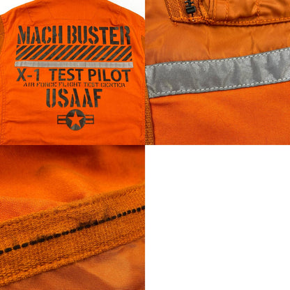 AVIREX | アヴィレックス MILITARY JACKET MACH BUSTER その他アウター 6102178 ワークジャケット オレンジ サイズ：M【姫路東店】