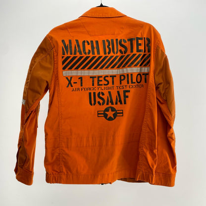 AVIREX | アヴィレックス MILITARY JACKET MACH BUSTER その他アウター 6102178 ワークジャケット オレンジ サイズ：M【姫路東店】