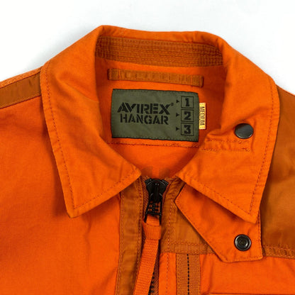 AVIREX | アヴィレックス MILITARY JACKET MACH BUSTER その他アウター 6102178 ワークジャケット オレンジ サイズ：M【姫路東店】