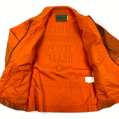 AVIREX | アヴィレックス MILITARY JACKET MACH BUSTER その他アウター 6102178 ワークジャケット オレンジ サイズ：M【姫路東店】