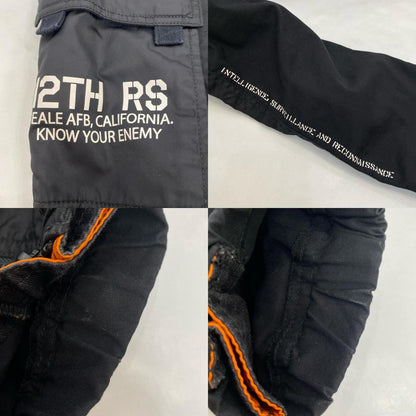 AVIREX | アヴィレックス MILITARY COMBINATION JOGGER PANTS カーゴパンツ 6116126 ブラック サイズ：M【姫路東店】