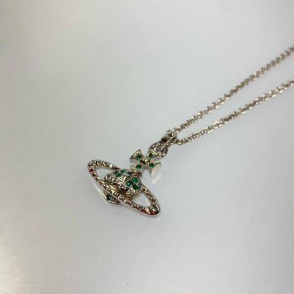 Vivienne Westwood | Mayfair Bas Relief Pendant Necklace Silver