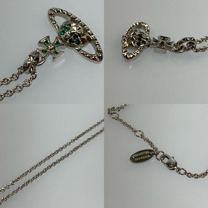 Vivienne Westwood | Mayfair Bas Relief Pendant Necklace Silver