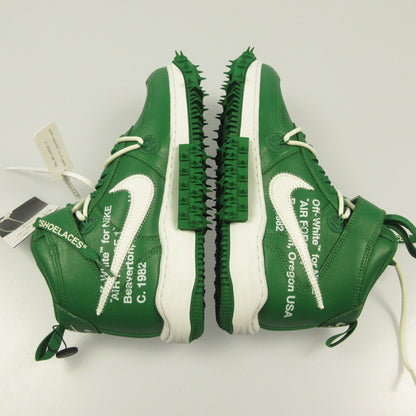NIKE | Nike AIR FORCE 1 MID SP LTHR Sneakers DR0500-300 ×OFF-WHITE Green 26.5cm