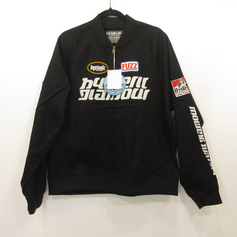 HYSTERIC GLAMOUR | HYSTERIC GLAMOUR SOUND EXPERIENCE Rib Blouson Black Size: L
