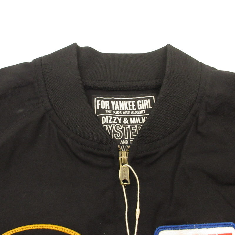 HYSTERIC GLAMOUR | HYSTERIC GLAMOUR SOUND EXPERIENCE Rib Blouson Black Size: L
