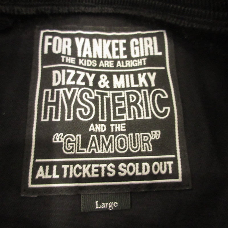 HYSTERIC GLAMOUR | HYSTERIC GLAMOUR SOUND EXPERIENCE Rib Blouson Black Size: L