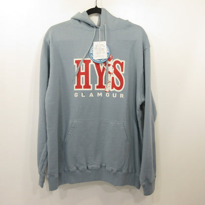 HYSTERIC GLAMOUR | HYS UNIVERSITY Hoodie 02261CF05 Light Blue Size: L