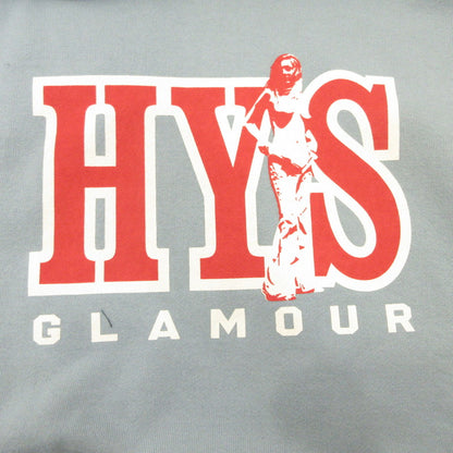 HYSTERIC GLAMOUR | HYS UNIVERSITY Hoodie 02261CF05 Light Blue Size: L