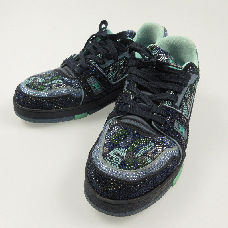 LOUIS VUITTON | Louis Vuitton LV Trainer Line Alphabet Camouflage Sneakers