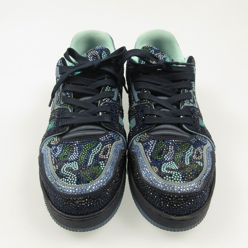 LOUIS VUITTON | Louis Vuitton LV Trainer Line Alphabet Camouflage Sneakers