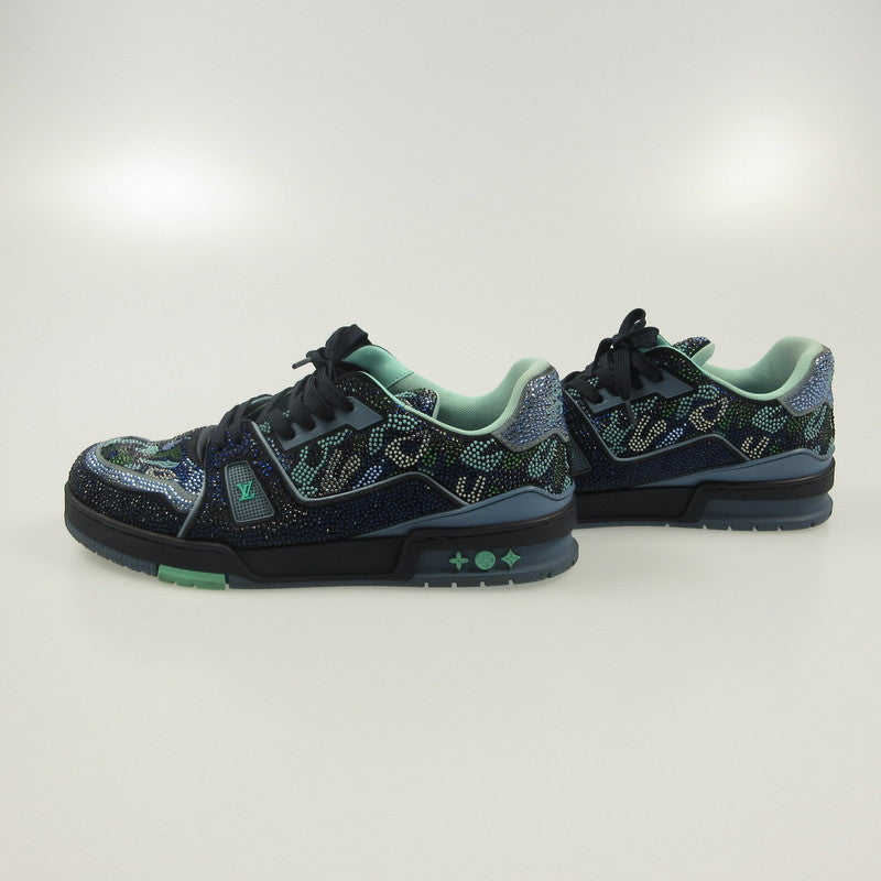 LOUIS VUITTON | Louis Vuitton LV Trainer Line Alphabet Camouflage Sneakers