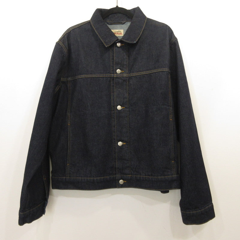 STUSSY | Stussy DENIM TRUCKER JACKET Denim 115781 Navy Size: L
