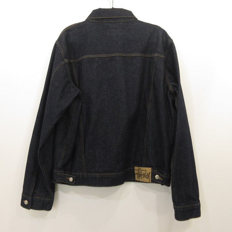 STUSSY | Stussy DENIM TRUCKER JACKET Denim 115781 Navy Size: L