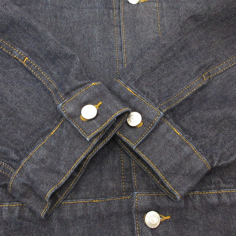 STUSSY | Stussy DENIM TRUCKER JACKET Denim 115781 Navy Size: L