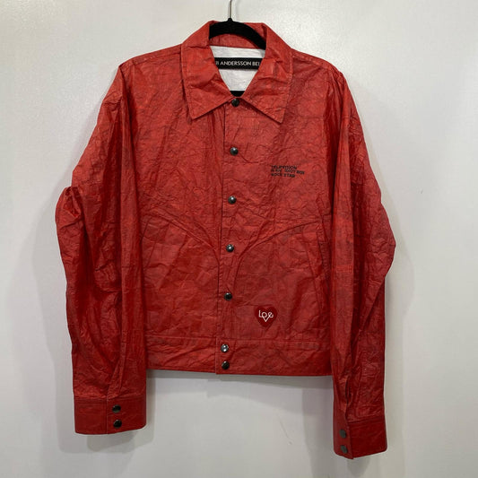 GUITARIST PRINTED TYVEK JACKET ナイロンジャケット 2025S/S レッド サイズ：M【姫路東店】