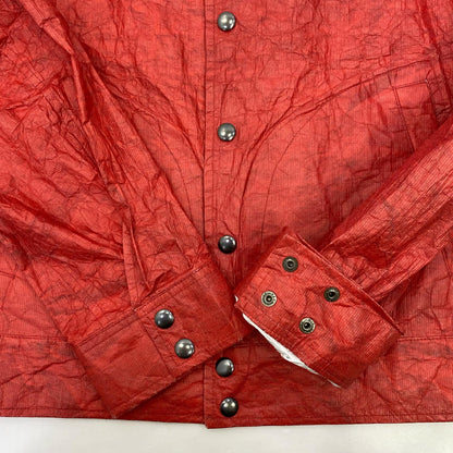 GUITARIST PRINTED TYVEK JACKET ナイロンジャケット 2025S/S レッド サイズ：M【姫路東店】