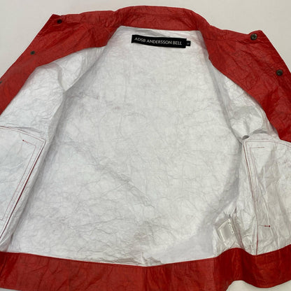 GUITARIST PRINTED TYVEK JACKET ナイロンジャケット 2025S/S レッド サイズ：M【姫路東店】