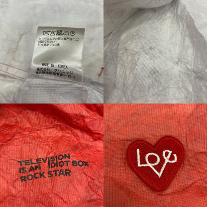 GUITARIST PRINTED TYVEK JACKET ナイロンジャケット 2025S/S レッド サイズ：M【姫路東店】