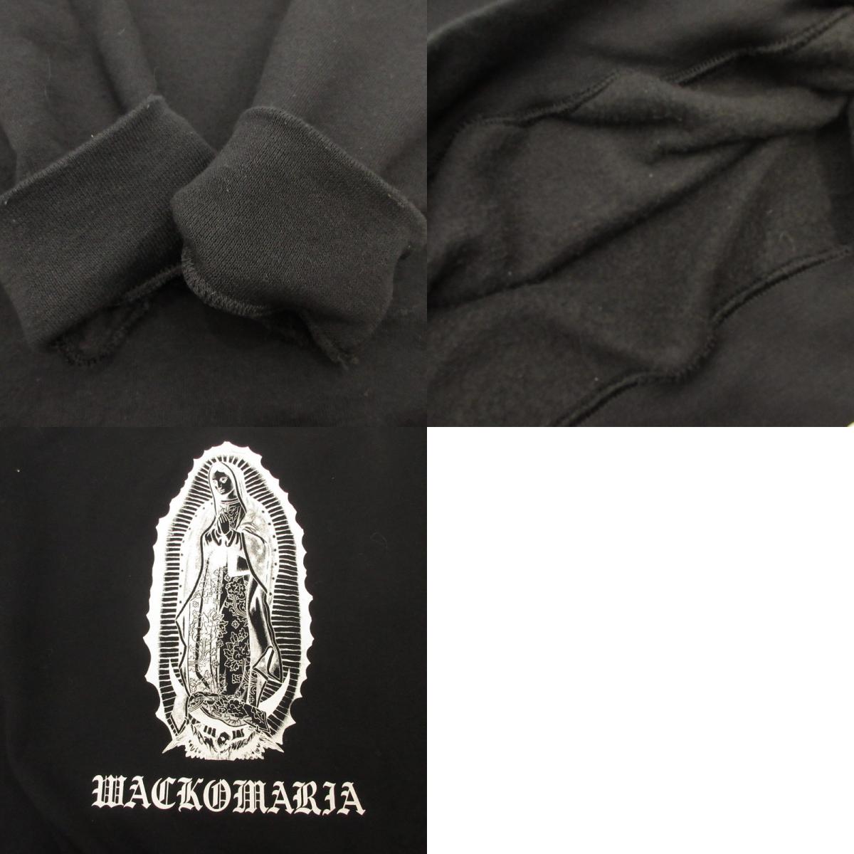 WACKOMARIA | ワコマリア CREW NECK SWEAT SHIRT TYPE-1 Sweatshirt 26SSE-WMC-SS06 JERZEES Black Size: XL