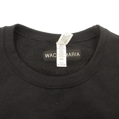 WACKOMARIA | ワコマリア CREW NECK SWEAT SHIRT TYPE-1 Sweatshirt 26SSE-WMC-SS06 JERZEES Black Size: XL