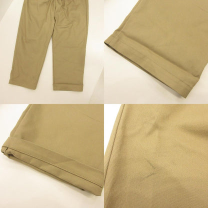 schott | Schott TC DOUBLE PLEATED WIDE PANTS Khaki Size: XL