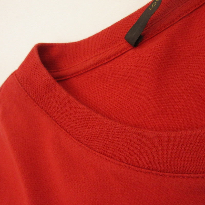 LOUIS VUITTON | Louis Vuitton Short-Sleeved T-Shirt RM172Q Red Size: M